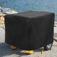 thumbnail image 4 of DEEPCRAFF Universal Black Waterproof Generator Cover Heavy Duty Oxford Fabric All Weather Protection for Outdoor Use, 4 of 8