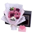 thumbnail image 4 of 1 Bouquet Artificial Soap Rose Flower Wedding Decor Valentine Day Festival Gift, 4 of 4