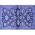 thumbnail image 1 of Ahgly Company Indoor Rectangle Persian Blue Traditional Area Rugs, 2' x 4', 1 of 4