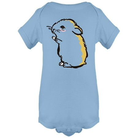 

Hamster Sitting On Two Paws Bodysuit Infant -Image by Shutterstock 24 Months