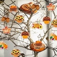 thumbnail image 7 of 32Pcs Fall Tree Decorations Ornaments  Happy Thanksgiving Day Hanging Decorations for Home Office Small Tree Decor with Turkey Pumpkin Maple Leaf Fall Acorn Autumn Party Supplies, 7 of 7