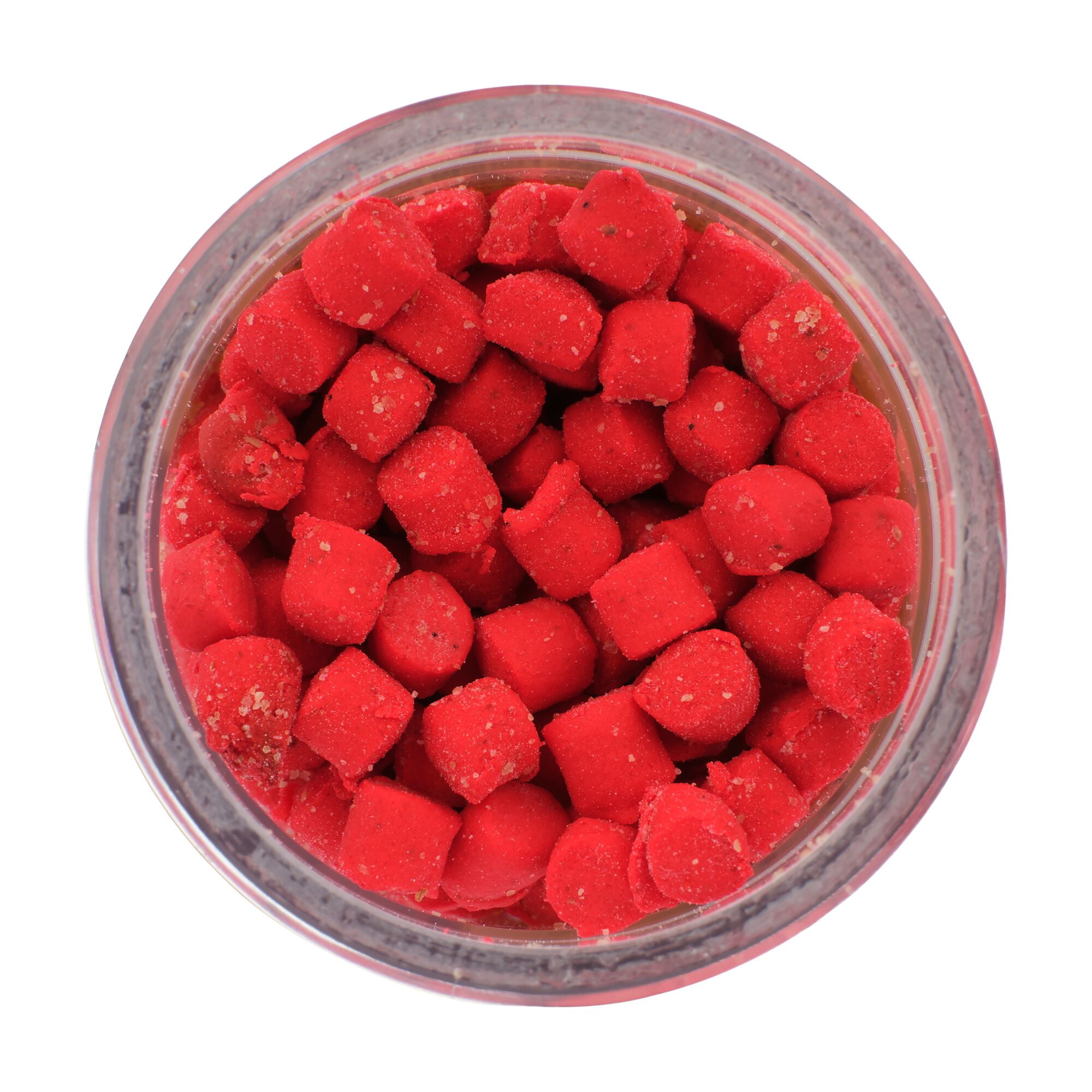 Berkley PowerBait® Chroma-Glow Crappie Nibbles, Nibbles, Glow Red (1-count)