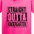 thumbnail image 4 of Inktastic Straight Outta Kindergarten Youth T-Shirt, 4 of 5