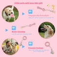 thumbnail image 7 of 6 Pcs Puppy Chew Toys Set, Cute Safe Rope Toys Teeth Clean Toys Set with Cotton and Rubber for Small Dogs, Washable Cotton Rope Dog Toy, 7 of 7