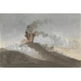 thumbnail image 3 of Isaac Weld 18x13 Black Modern Framed Museum Art Print Titled - Vesuvius in Eruption., 3 of 5