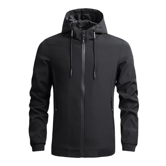 OmicGot Men's Jackets Mountaineering Hooded Jackets Windproof Men Casual Coat Outdoor Hiking Sports Large Size M-4XL Male Clothing