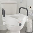 thumbnail image 5 of McKesson Raised Toilet Seat with Removable Padded Arms, 17 in x 16.5 x 5 in, 1 Ct, 5 of 5