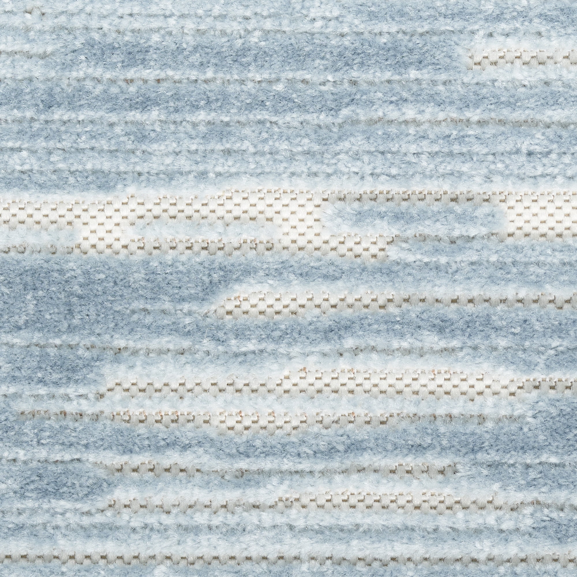 Nourison Casual 5'3" x 7' Blue Modern Indoor Rug