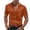 *Brown, variant on VBVC Men's Satin Short Sleeve Dress Shirt,Shiny Silk-Like Button Down Formal Business Top for Men,Army Green,S-5XL
