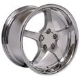 thumbnail image 3 of OE Wheels CV05 18 Inch Rim Fits Corvette C5 Style 5x120.65 18x10.5 Chrome (1), 3 of 5