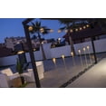 thumbnail image 2 of Newgarden Outdoor Shaded String Light Alba, Solar, Jute Cable 26 ft 10x 35-Lumen LED Handmade, 2 Watts, 2 of 6