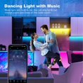 thumbnail image 4 of UTAH-100ft Led Lights Room Decor,Led Lights Strip for Bedroom with Music Sync Color Changing,Led Strip Lights with APP&Remote Control,Lumiere Led Pour Chambre,RGB Lights,Led Light Strip for Home Deco, 4 of 4