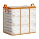 thumbnail image 2 of Bolsa de Pvc de Gran Capacidad para Guardar Colchas, Impermeable y a Prueba de Humedad, con Diseño Transparente para Mudanzas y Embalajes, 1 Unidad, Color Naranja., 2 of 6