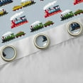 thumbnail image 4 of Castle Fairy Cartoon Train Black Out Curtains,Transportation Theme Curtains Pack of 2 (42x63 Each),Railway Railroad Bedroom Curtains,Lightweight Cute Room Decor, 4 of 6