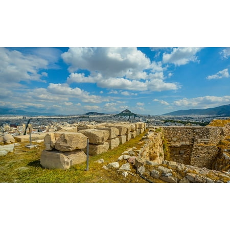 - LAMINATED POSTER Acropolis Greek View Greece Athens Parthenon Poster Print 24 x 36