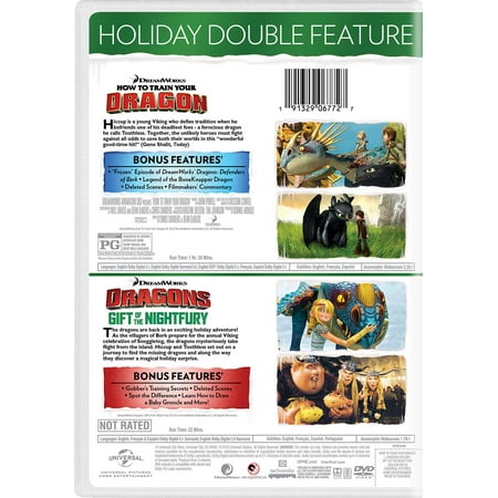 How to Train Your Dragon/Dragons Holiday: Gift of the Night Fury - Holiday Double Feature [DVD] [2010]