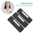 thumbnail image 5 of 3 Pcs Labels Office Supplies Blank Badge Name Tag Badges for Employees Handwriting Square Pvc Work, 5 of 6