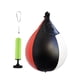thumbnail image 5 of Saco de boxeo de velocidad, saco de boxeo para entrenamiento deportivo de Muay Thai y fitness. Negro blanco rojo, 5 of 9