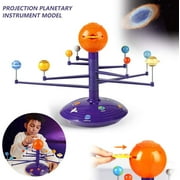 Led Starry Projector, 23.5CM Baby Light Projector Toy, Planets Light Projector Eight Planets Projector Bedroom Kids Planets Projector with Voice Function for Kids Home Theater Room Decoration