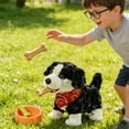 thumbnail image 5 of Smart Interactive Electric Plush Toy Dog, Voice Command & Sensory Response Stuffed Puppy, Realistic Walking & Barking Robot Pet For 14+ Teens & S, Battery-Operated Simulation, 5 of 5