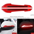 thumbnail image 1 of Car Reflective Stickers, Door Border Collision Strips, Leaf Boards, Creative Personality, Rearview Mirror Stickers, Body Scratches, Occlusion, 1 of 6