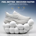 thumbnail image 2 of ALLSWIFIT Women's Road Running Shoes Cushion Tennis Shoes Non-Slip Comfortable Lightweight Gym Workout Athletic Arch Support Walking Sneakers Active5K, 2 of 8