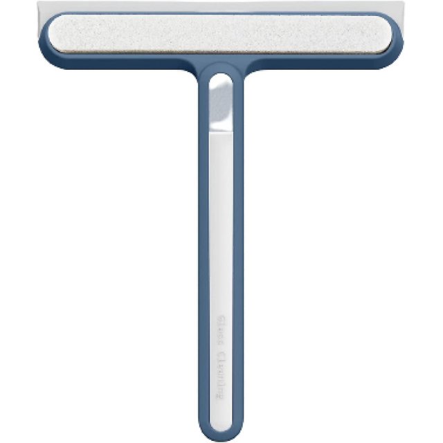 Cepillo tres en uno Cepillo para limpiar vidrios Limpiador de doble cara Adecuado para limpiar vidrios y espacios de ventanas Cepillo de pelo pequeño Cepillo de esponja A