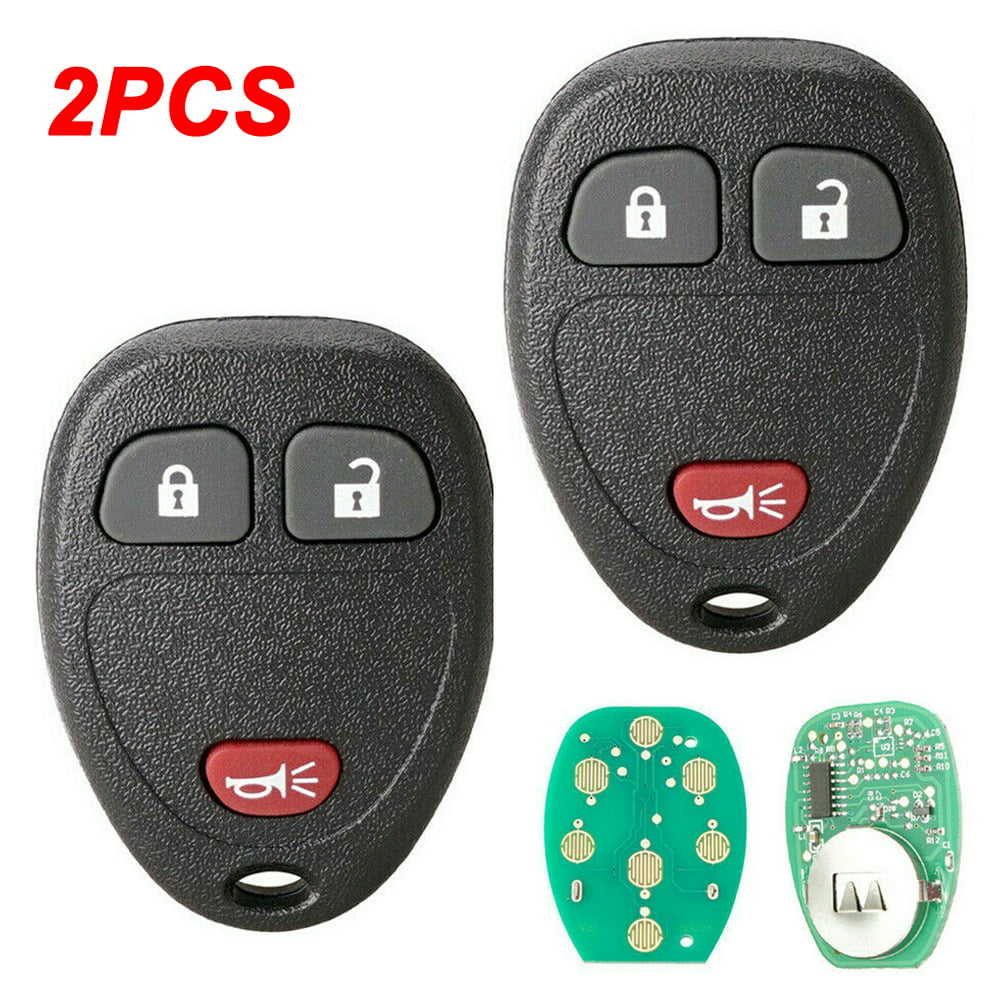 SynCont 2PCS Remote Car Key Fob for 2007 2008 2009 2010 2011 2012 2013 ...