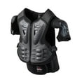thumbnail image 3 of Traje de motocicleta para niños, accesorio de equipo de conducción, protector de pecho y espalda fácil de usar para ciclismo, motocross y motocross. Negro, 3 of 8