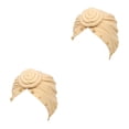 thumbnail image 1 of Sonducket Knot Turban Hijab Beanie Color sólido Moda Headwrap Stretch Headscarf Twisted Bonnet Caps Wedding Banquet Beige Beige 2Conjunto, 1 of 6