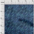 thumbnail image 2 of oneOone Rayon Teal Blue Fabric Aian Batik Fabric For Sewing Printed Craft Fabric By The Yard 56 Inch Wide, 2 of 4