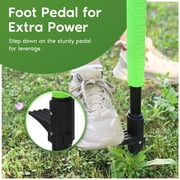 Garden Guru Stand Up Weeder Weed Puller Tool – Long Handle up to 45-Inch – Heavy Duty 3 Claw Weeder with Foot Pedal – No Bending or Kneeling – Great for Dandelions, Thistle, Grass (4)