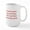 White, variant on CafePress - Bacon Seeds Opt Dark Red Ceramic Mug - 15 oz Ceramic Large Mug