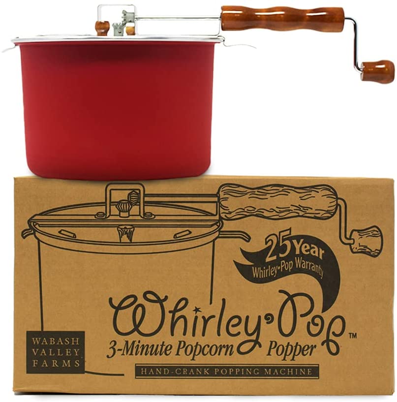 Original WhirleyPop Popcorn Popper Nylon Gear Red
