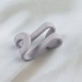 thumbnail image 4 of Mini Flocking Clothes Hanger Connector Hooks 10 Pack | Space Saving Closet Organizer | Velvet Hanger Cascading Clips | Multipurpose for Shirts Pants Accessories | Durable Compact Design, 4 of 5