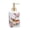 A, variant on Ceramic Dish Soap Dispenser with Matte Gold Pump for Bathroom Kitchen Laundry ,15.2oz/450ml, White
