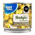 thumbnail image 1 of Chiles jalapeños Great Value en rodajas 380 g, 1 of 4