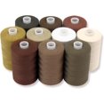 thumbnail image 1 of Sewing Thread - 24 Spools of Polyester Thread for Sewing Machine for Beginners, Hand Stitching & Quilting - 1000 yds Each in 22 Colors + Bonus Black & White, 1 of 7
