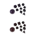 thumbnail image 1 of de Dados Acrílicos Poliédricos de 20 Piezas, Accesorio de Tablero de de, 1 of 9