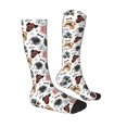 thumbnail image 3 of Balery Hip Hop Dog Printed Novelty Socks Men's Women's Crew Socks Sports Socks Knee High Socks Cotton Socks Quirky and Cool Socks, 3 of 9