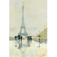 thumbnail image 2 of Tillmon, Avery 11x14 White Modern Wood Framed Museum Art Print Titled - April in Paris, 2 of 4