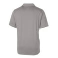 thumbnail image 3 of Men's Cutter & Buck  Gray UTSA Roadrunners Big & Tall Forge Stretch Polo, 3 of 3