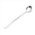 thumbnail image 2 of 4 Pieza Cuchara de Café de Té de Acero Inoxidable de Manejar Cuchara de Helado de Cóctel Cucharas Cubiertos Cabeza Redonda, 2 of 2