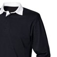 thumbnail image 2 of Front Row Long Sleeve Classic Rugby Polo Shirt, 2 of 4