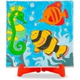 thumbnail image 2 of Melissa & Doug  Canvas Painting Set Animals, 2 of 5