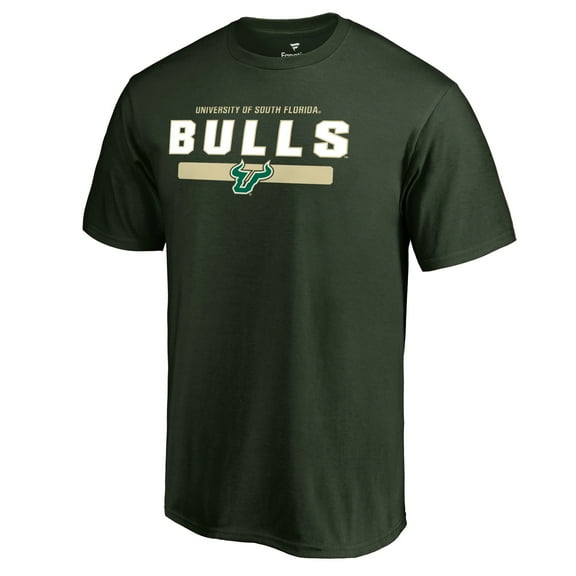 Men's Green South Florida Bulls Team Strong T-Shirt