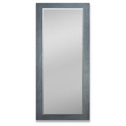 Contemporary Beveled Grey Mirror