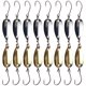 thumbnail image 2 of ColoMX 16 piezas vívidas ganchos de pescado herramientas creativas de pesca ganchos de hundimiento artificiales, 2 of 7