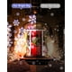 thumbnail image 5 of Proyector navideño con forma de copo de nieve, arte con luces en exteriores reales, 5 of 7