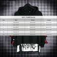 thumbnail image 3 of Zylarhe Mens Hoodie Fashion Pullover Letter Print Tracksuit Techwear Casual Coat Hop Sweatshirt Custom Hoodies for Men, 3 of 9